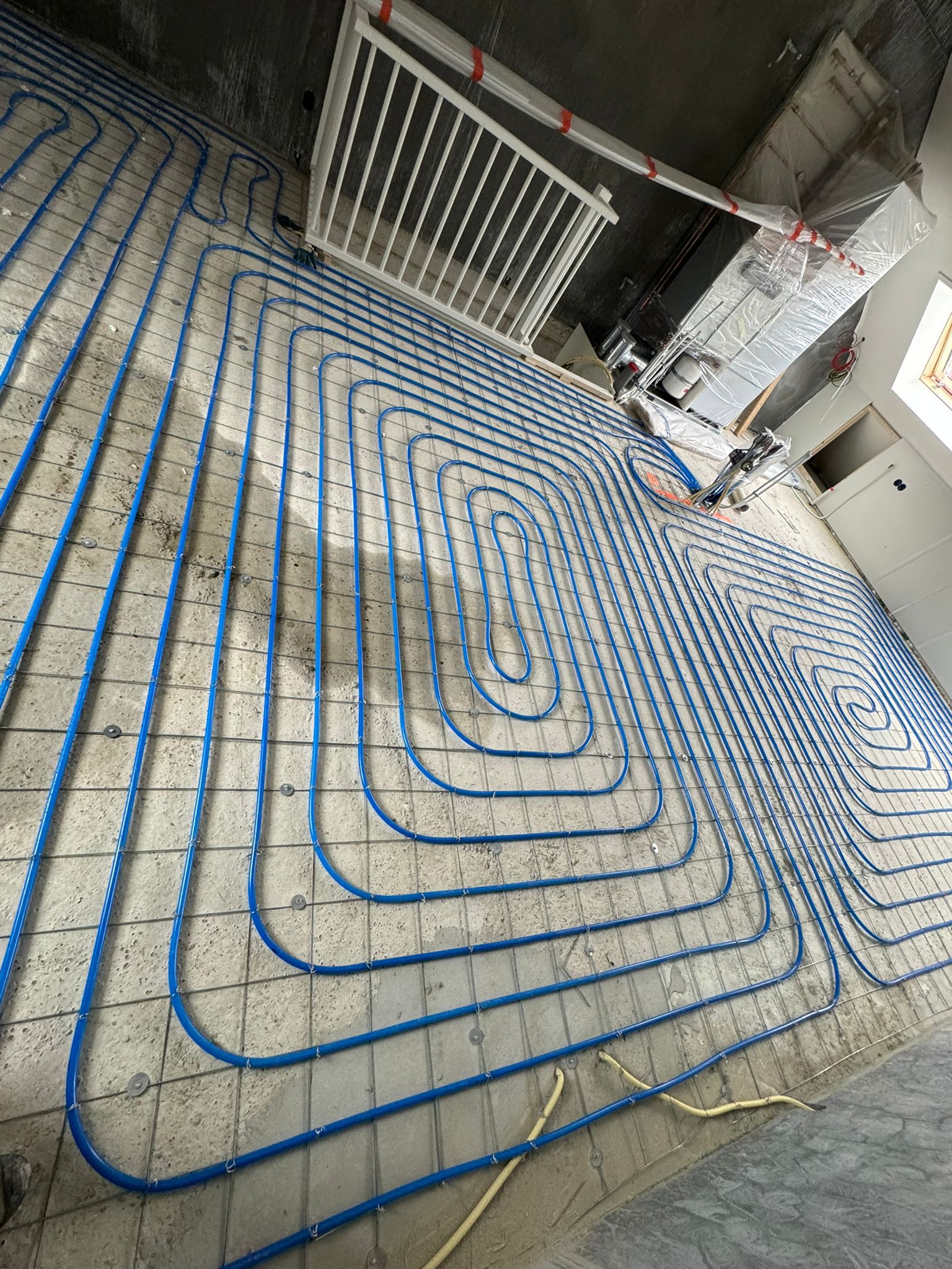 Vloerverwarming zonder radiatoren