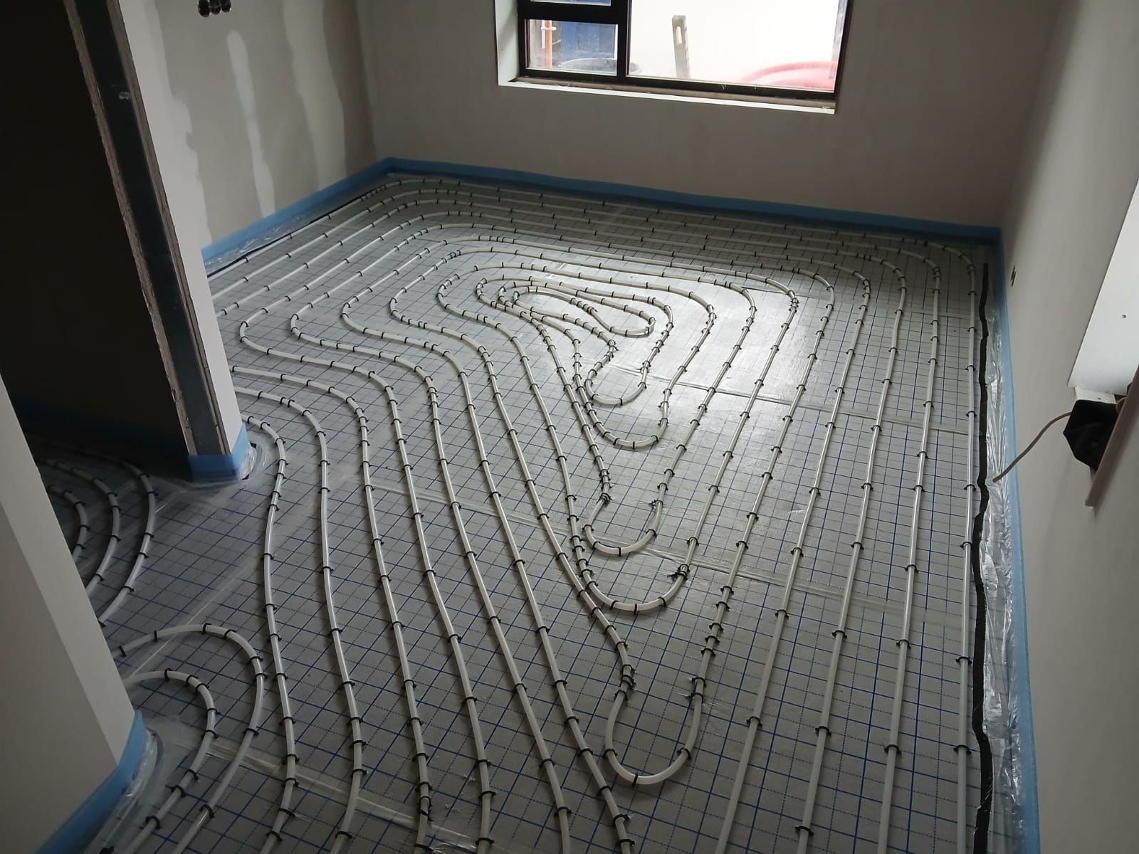 Energiezuinige vloerverwarming met warmtepomp